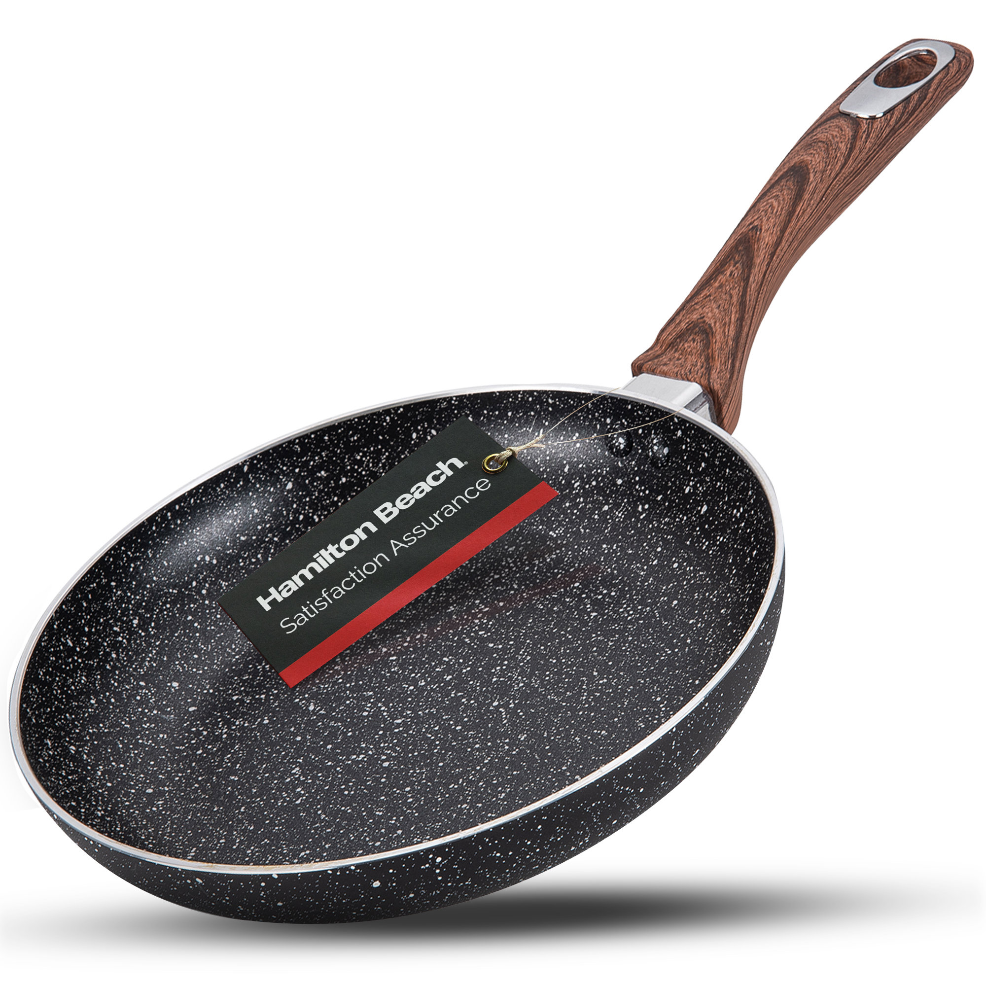 Non Stick Stone Marble Coating Forged Aluminium Fry Pans With Induction  Bottom & Cool Touch Handle, 5 Year Warranty 10 Pan