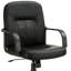 Adjustable Black Office Chair - Foam Filled, Space Optimizing With Ergonomic, Contemporary