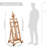 DENFER Folding Adjustable Solid Wood H-Frame Easel