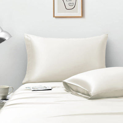 Satin Standard Pillowcase - Set of 2