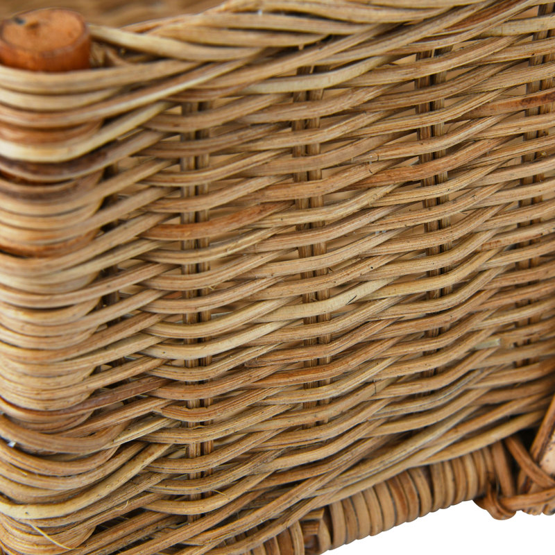 Decorative Handwoven Rattan Hanging Basket