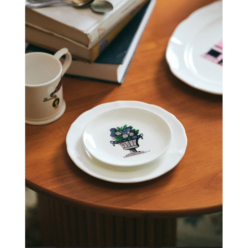 Thibaud Herem Objet 5" Plate (Hydrangea)