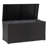 CorLiving 46'' W 81 Gallons Water Resistant Wicker Deck Box in Black