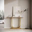 Console de comptoir moderne imitation marbre