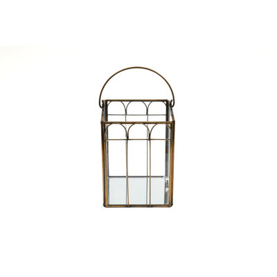 Glass Tabletop Lantern