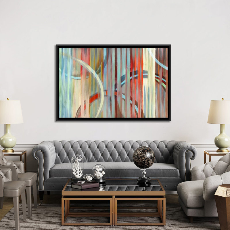 «Eucalyptus» par Edward Selkirk, impression sur toile tendue, H 18 po x l 26 po x P 1,5 po, Toile avec cadre noir
