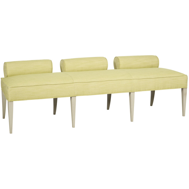 Jensen Upholstered Bench, Casa Blanca, Nadia Earth