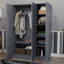 Maybery MDF & Particleboard Wardrobe-687432112
