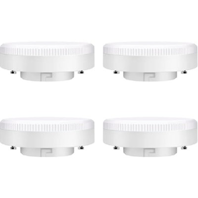 Pack of 4 LED Bulbs,9W (61W Equivalent),3000K Warm White,820 Lumens,120 Angle,Non-Dimmable