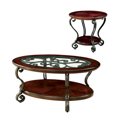 Ensemble de tables basses 2 pièces Craine