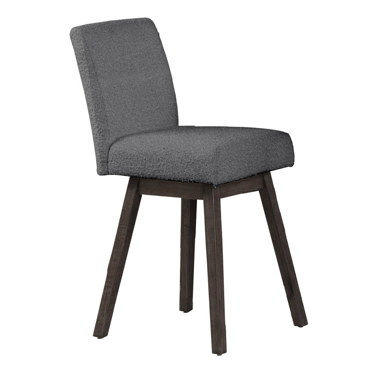 Tabouret pivotant Ghy, Gris