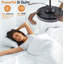 Ventilateur de lustre moderne à DEL avec télécommande 42 po-130156606