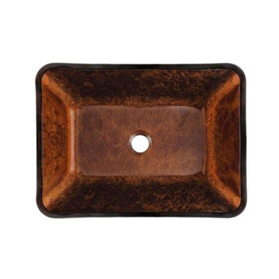 Fontana Vessel Sink and Oil-Rubbed Bronze Touchless Motion Sensor Faucet Set