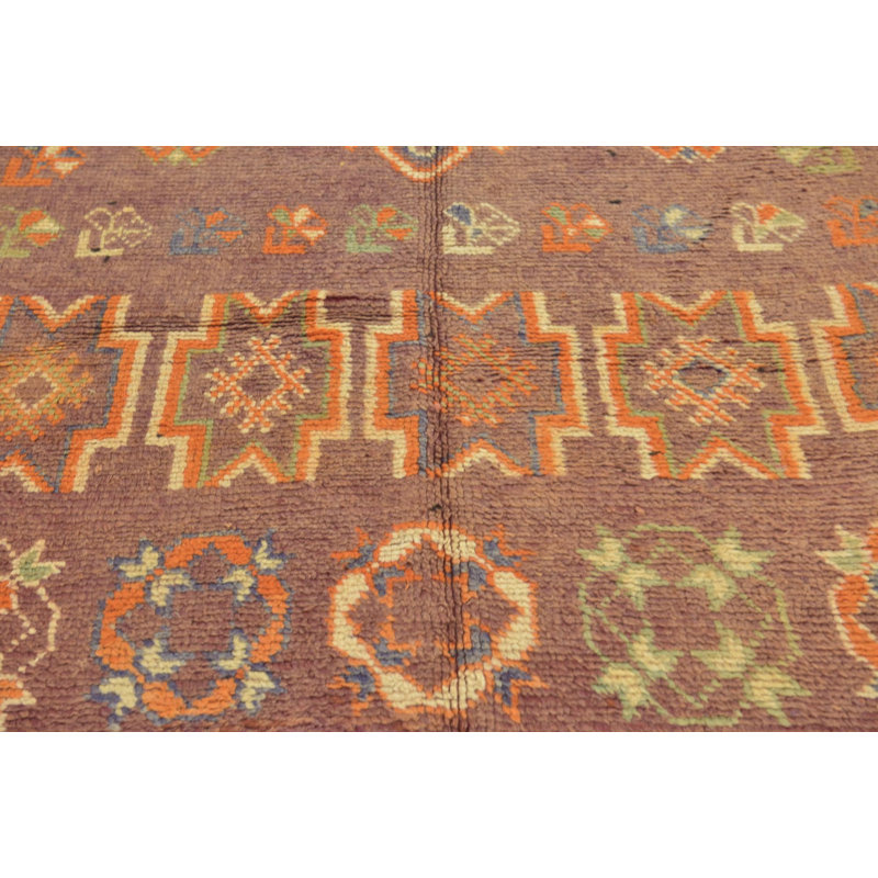 Tapis de couloir mauve Nestor