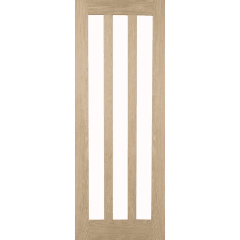 Jatavia Veneer Pocket Doors Unfinished, 198.1cm H x 68.6cm W x 35cm D