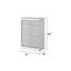 Commode 5 tiroirs Glam