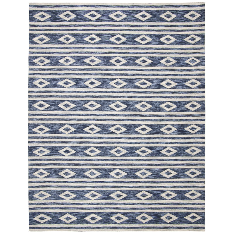 Tapis en laine touffeté à la main Vedika, Rectangle 2 pi x 3 pi