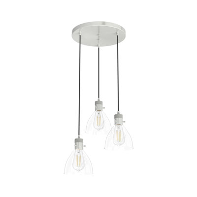 Van Nuys 3 Light Round Cluster Pendant