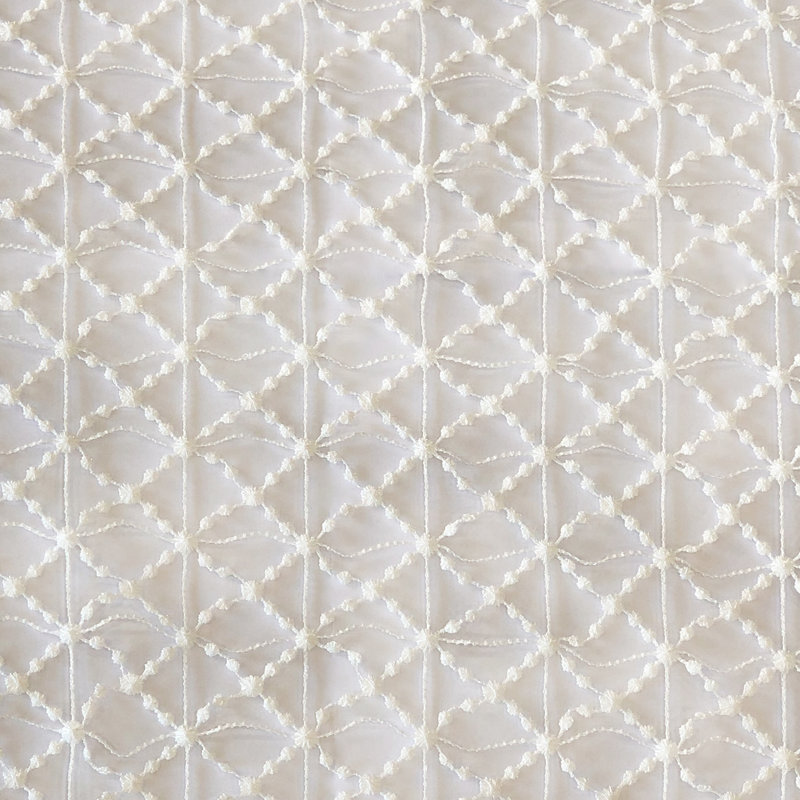 Net Like Sheer | Sanders Fabric_SANDERS, White