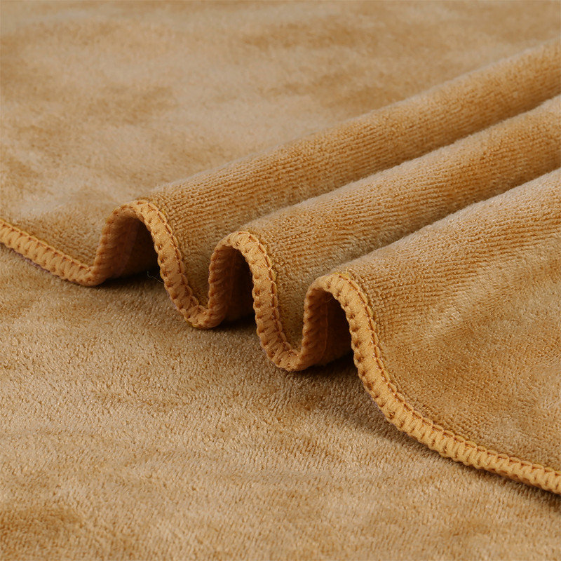 Ensemble de serviettes en microfibre pour salle de bain, 4 pièces, 30 po x 60 po, Tanné