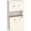 Armoire de rangement pour garde-manger de 71 po avec comptoir de four à micro-ondes, huche autoportante avec tablettes réglables, 6 portes et 1 tiroir-273384843