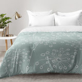 Rachael Taylor Modern & Contemporary Floral Comforter Set