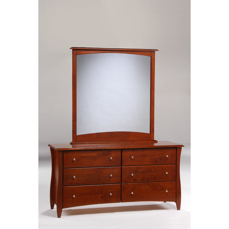 Commode double 6 tiroirs Clary, Blanc
