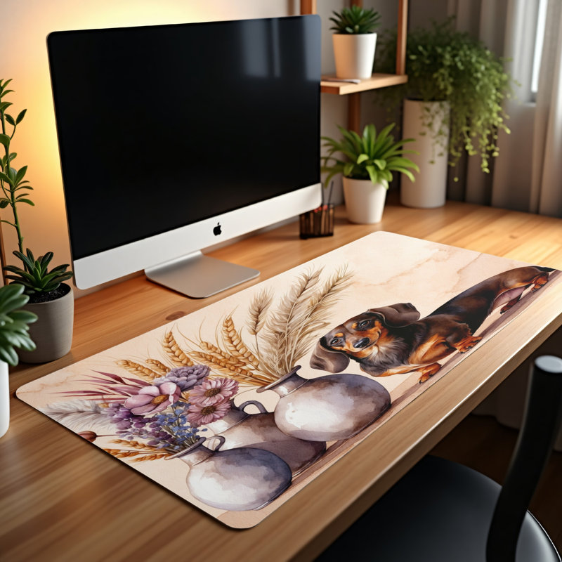 Polyester Desk Pad, 23.6x13.8