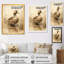 «Brown Duck Elegance II» - Art mural animal canard-1429365161-1429364828