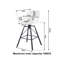 Mukesh Swivel Upholstered Velvet Bar Stool with Steel Frame-131116740