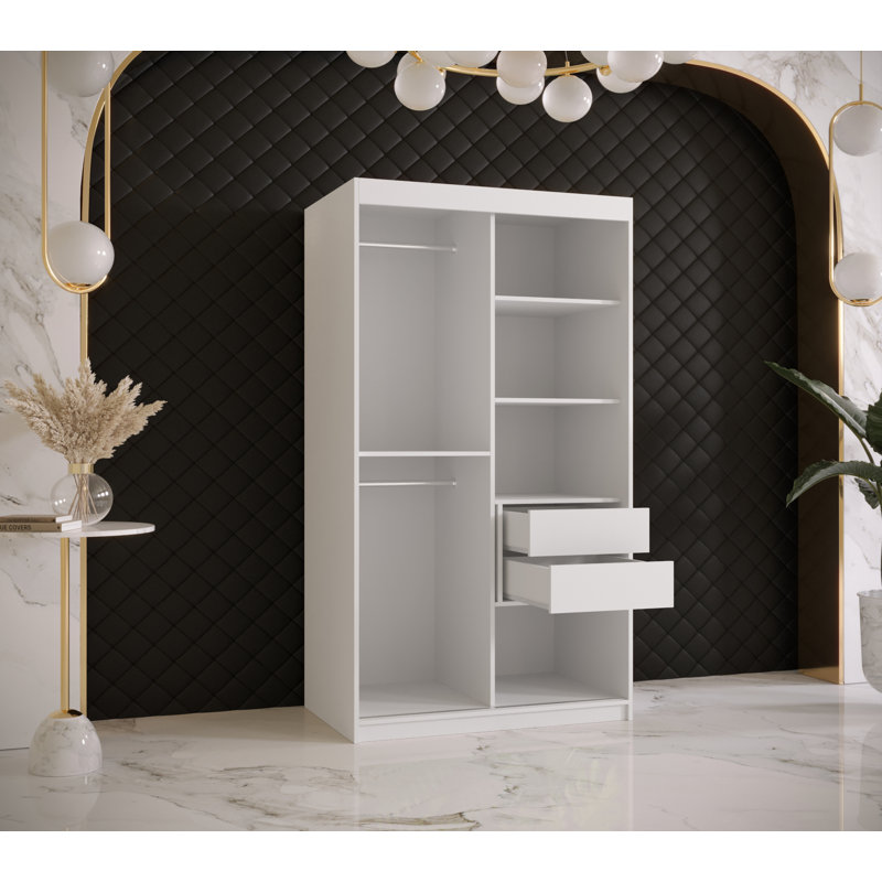 2 Drawer Storage Drawer, White