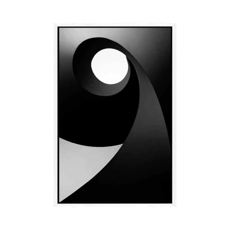 Time For Light by Paulo Abrantes - Print on Canvas, 152.5 cm H x 101.5 cm W, White Framed