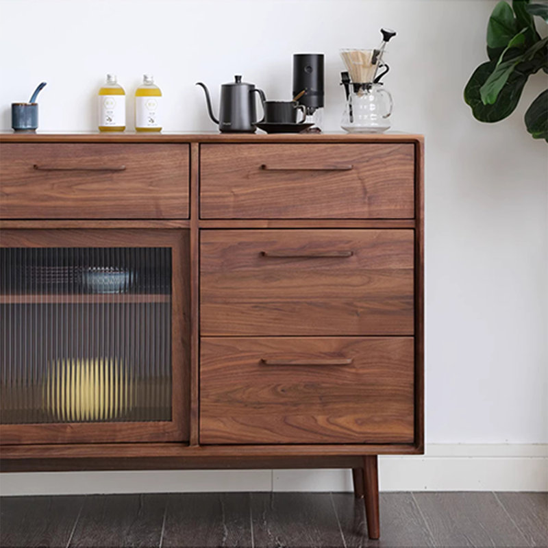 Simple Sliding Door Accent Cabinet
