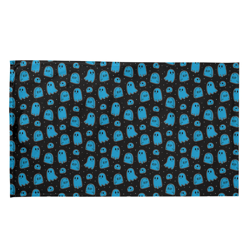 Mcguinness Tea Towel Kitchen Towel, Cotton Twill, Blue