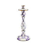 Violet Check Candlestick
