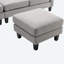 Canapés modulaires rembourrés 3 pièces Aindrea-665136558