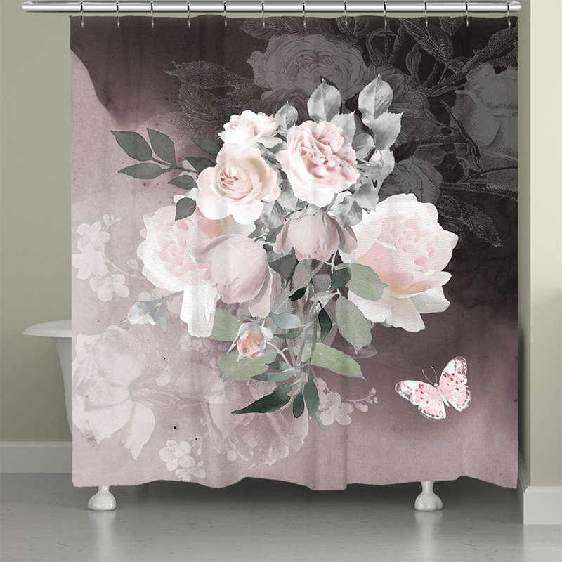 Sammy Floral Shower Curtain