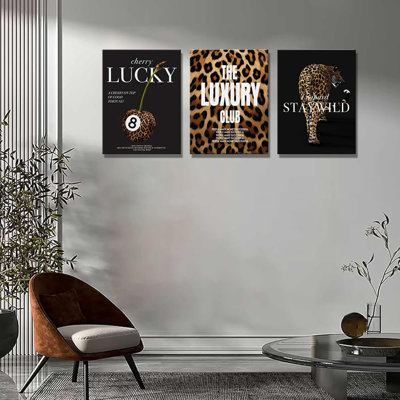 3 Piece Wrapped Canvas Print
