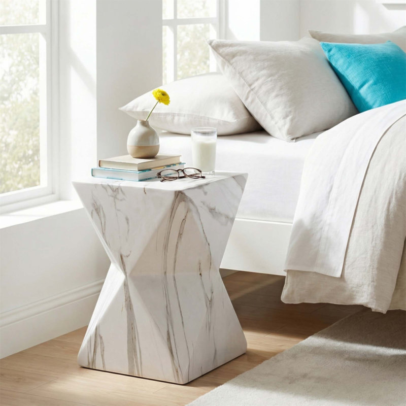 Table d'appoint 18,5 po Modern