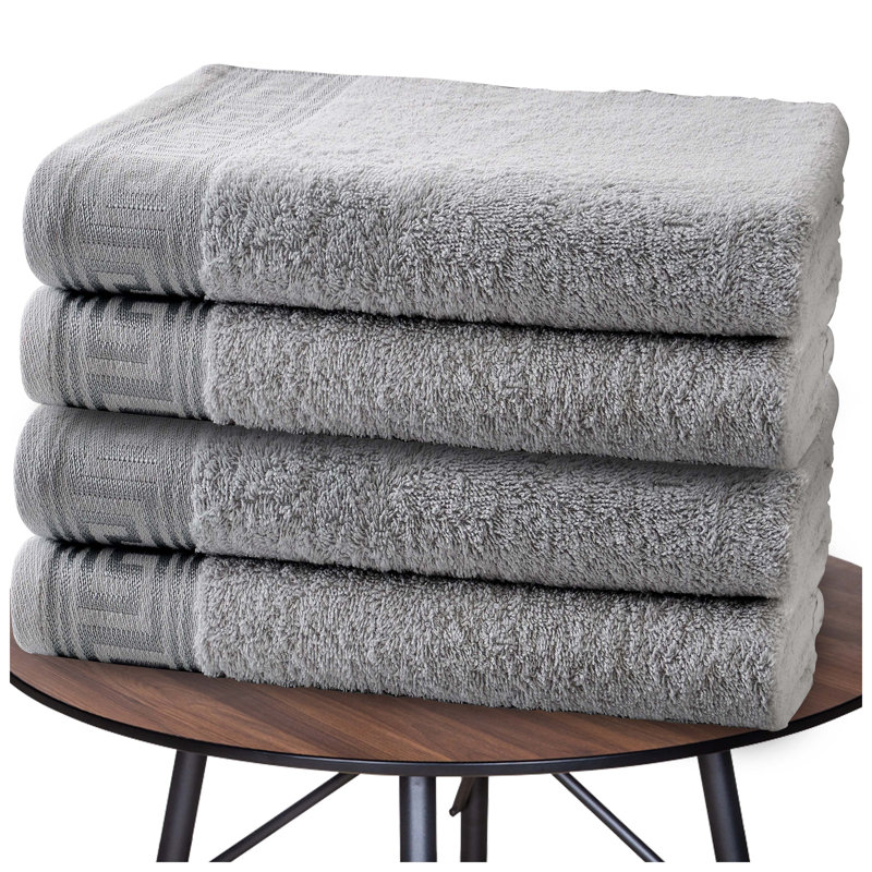 Egyptian Cotton Bathroom Towels, Super Soft, Quick Dry & Ultra Absorbent Hand Towel, Bath Towel & Sheets in Greek Design