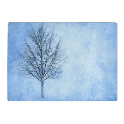 Tree in the Winter Vol.1 Painting Chopping Board