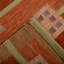 Rug & Kilim’S Scandinavian Style Geometric Red Orange And Green Wool Kilim-86873789