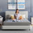 6" Charcoal Infused Medium Memory Foam Mattress-916527755