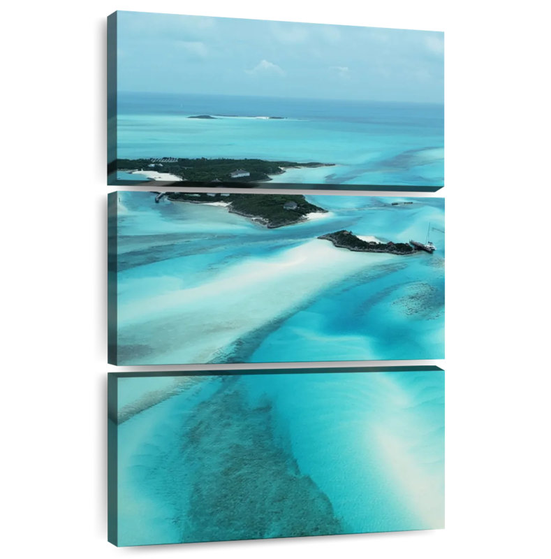Gillard Bahamas Island View, 32" H x 20" W