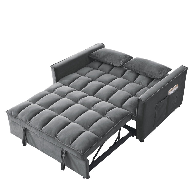 Sleeper Sofa, Gray
