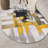 Doucette Abstract Ivory/Gold/Gray Area Rug-1280044350