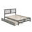 Anakin Solid Wood Platform Bed with Matching Trundle-557362989-557362987