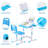 Multifunctional Kid's Adjustable Desk And Chair - Large Size -8149929