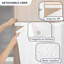 Rideau de douche Ramjani Waffle Weave-579384550-572326940