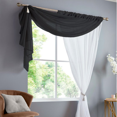 Anah Slot Top Sheer Curtain